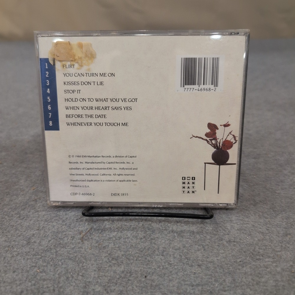 Evelyn Champagne King Flirt CD 1988 EMI-Manhattan R&B Soul CDP-7-46968-2 - Picture 2 of 2
